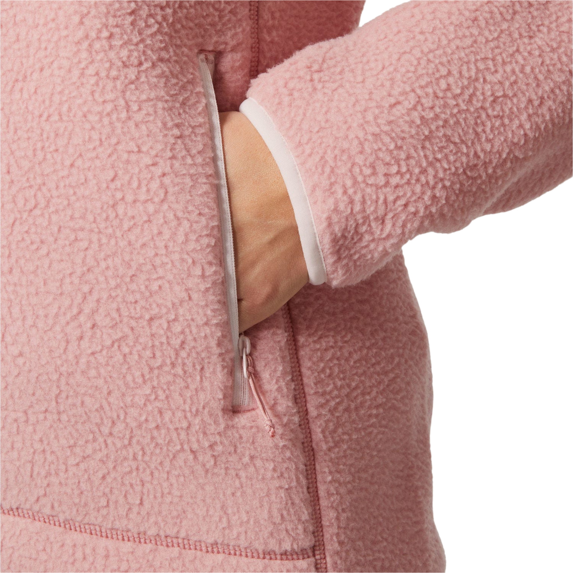 2025 Helly Hansen Femmes Imperial Pile Fleece Block Jacket 49468 - Pink Salt